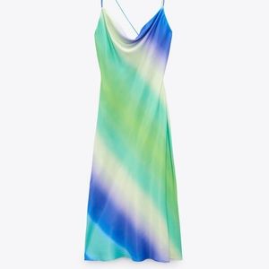 Zara tie dye dress